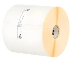 ZEBRA Z-Perform 1000D / Papieretiketten / 76 x 32 mm / 25 mm Kern / Thermodirektdruck / permanent haftend
