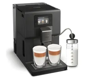Krups Intuition Preference EA875U10 schwarz / Kaffeevollautomat / 1450 W / 3 l / integriertes Mahlwerk