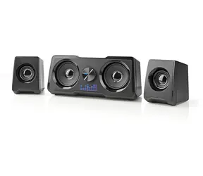 Nedis Gaming-Lautsprecher 2.2 / Lautsprecher / USB-Stromversorgung / 3,5-mm-Klinkenanschluss / 48 W / LED