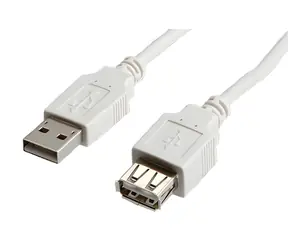 Value USB 2.0-Kabel AA / Verlängerungskabel / Stecker/Buchse / 1,8 m