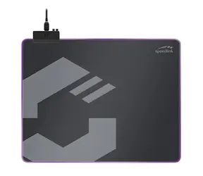 Speedlink Levas LED Soft schwarz / Gaming-Mauspad / Größe M / LED-Hintergrundbeleuchtung