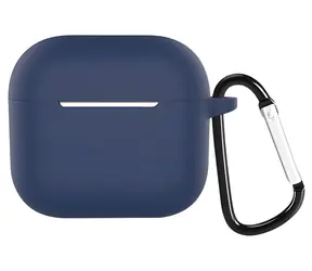 Devia Silikon-Schutzhülle blau / Hülle für Apple AirPods 3 / Silikon