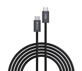 Devia Extreme Speed Serie schwarz / Datenkabel / USB-C / 240 W / 2 m