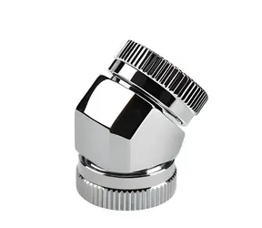 PHANTEKS Hartrohradapter 45° Chrom / Winkeladapter / 12 mm / Hartrohr