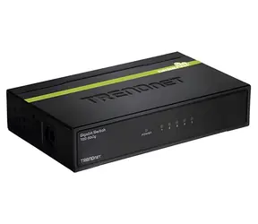 Trendnet TEG-S50G / Switch / 5 Ports / 10/100/1000 Mbit/s / Metall / GREENnet