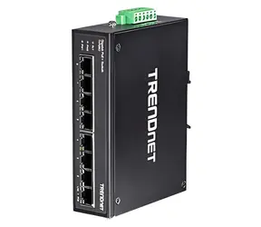 Trendnet TI-PG80 / Industrie-Switch / 8- Port Gigabit / 8x PoE+ / DIN-Schiene