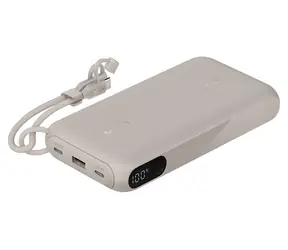 Belkin BOOST CHARGE 20000mAh Sand / Powerbank / 20W PD / USB-C / mit Display