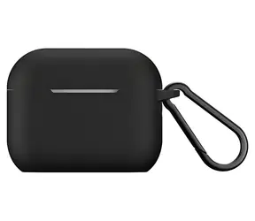 Devia Naked Silikonhülle schwarz / Hülle / AirPods Pro 3 / Silikon