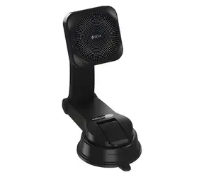 Devia SMART Series magnetische Autohalterung schwarz / Autohalterung / Kabelloses Laden / Für den Lüftungsgitter