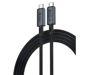 Devia Extreme Speed Serie Schwarz / Daten-/Videokabel USB-C / USB4 / 240 W / 8K 60 Hz / 1 m