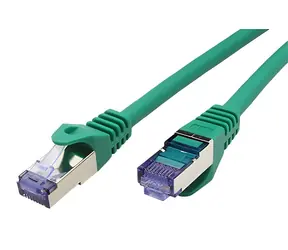 Roline S/FTP Patchkabel Cat 6a grün / Patchkabel / Komponentenebene / 3 m / LSOH