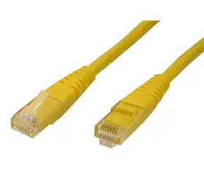 Roline UTP CAT6 3M gelb / Patchkabel / RJ45-RJ45