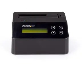 StarTech USB 3.0 Eraser Dock / Dockingstation / Sichere Datenlöschung / LCD-Display / 2,5"- und 3,5"-SATA-SSD-HDD + 4Kn