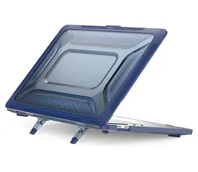 Devia Super Scratch-Proof Hard Jacket Sapphire Blue / Schutzhülle für Apple MacBook Air 13" (2020)