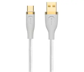 Devia Star Series Datenkabel, weiß / USB-A-auf-USB-C-Kabel / 1,2 m