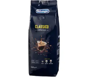De'Longhi Classico Espresso 1 kg / Kaffeebohnen / 50 % Arabica / 50 % Robusta / Mittlere Röstung
