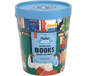 Ridley's Games Puzzle-Bucket-List: 50 Bücher, die man unbedingt lesen muss / 1000 Teile