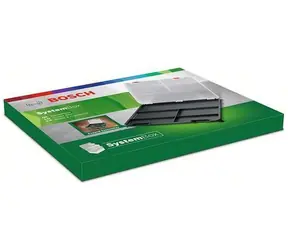 BOSCH SystemBox 1600A019CG / Deckel mit Organizer / PP-Kunststoff / 321 x 261 x 22 mm
