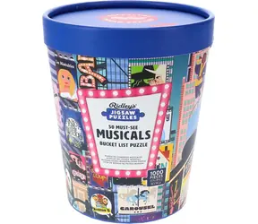 Ridley's Games Puzzle-Bucket-List: 50 Musicals, die man gesehen haben muss / 1000 Teile