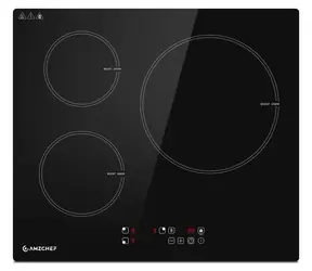AMZCHEF CE-T-74IB3xyzf-CS / Induktionskochfeld / 60 cm / 3 Kochzonen / 7400 W / Touch-Bedienung