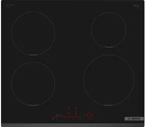 BOSCH PIE631HB1E schwarz / Induktionskochfeld / 60 cm / 4 Kochzonen / Home Connect