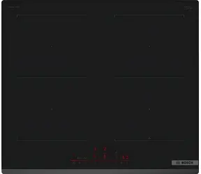 BOSCH PVQ631HC1E schwarz / Induktionskochfeld / 60 cm / 4 Kochzonen / WLAN / Touch-Bedienung