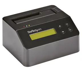 StarTech Eraser Dock für 2,5"/3,5" HDD/SSD / Dockingstation zum Löschen von Daten / SATA / mSATA / M.2 / USB 3.0