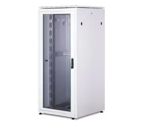 Digitus Unique 42U grau / Rack-Schrank / 19" / Breite 800 mm / Tiefe 800 mm / Glastür / Tragfähigkeit 800 kg