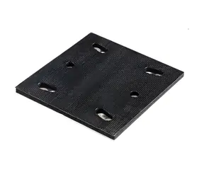 Makita Lochschleifplatte 102x112 mm / Schleifplatte / Klettverschluss / für DBO480, DBO481, DBO482, DBO484