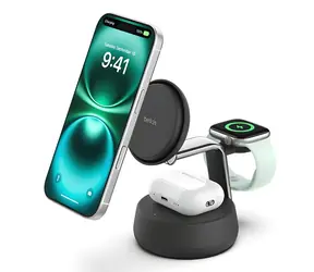 Belkin UltraCharge Pro 3in1 Qi2 25W schwarz / Ladestation