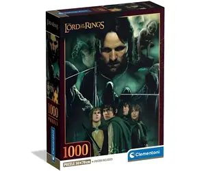Clementoni Puzzle Der Herr der Ringe: Die Gefährten / 1000 Teile / ab 14 Jahren