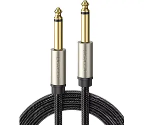 Ugreen 10638 schwarz / Audiokabel / Klinkenstecker 6,35 mm (M) - Klinkenstecker 6,35 mm (M) / 1 m