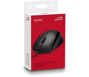 Speed Link KAPPA schwarze optische Maus / USB / 1600 DPI