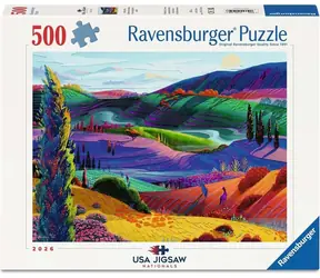 Ravensburger Puzzle Rolling Hills / 500 Teile / USA Jigsaw Nationals 2026