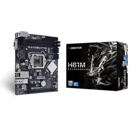 Biostar H61MHV3 / Mainboard / Intel H61 / DDR3 / SATA II / USB 2.0 / GLAN / HDMI+VGA / sc.1155 / mATX