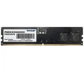 Patriot Signature 8 GB (1x8 GB) 5600 MHz / DIMM / DDR5 / CL46 / On-Die ECC / Ungepuffert / 1,1 V