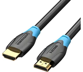 Vention AACBH HDMI 2.0 Kabel 2m schwarz / 4K 60Hz / 18 Gbit/s / vergoldete Anschlüsse