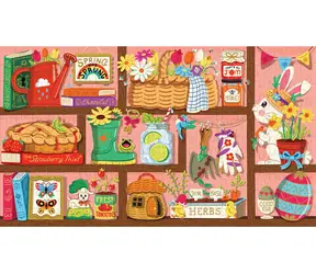 Ridley's Games Puzzle „Frühlingsfakten“ / 200 Teile / ab 12 Jahren / 35 x 20 cm