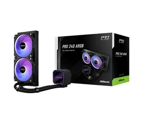 ASRock AIOCOOL Pro 240 ARGB / CPU-Wasserkühlung / AIO / 240 mm / ARGB