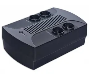 Eurocase EA200plus 650VA / USV-Notstromversorgung / Line-Interactive / 390W / 4X Steckdose / Sinus