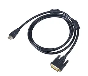 Akyga Kabel HDMI (M) - DVI-D 24+1 (M) schwarz / Kabel / HDMI 1.4 / 1,8 m