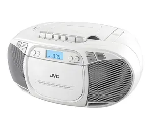 JVC RC-E451W weiß / Tragbarer Player / CD / Kassette / FM / Bluetooth / USB / 3,2 W