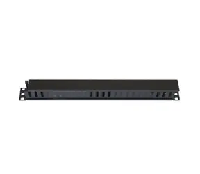 Eurocase GA-27 / 19"-Rackpanel / 1 HE / 6x Kunststoffgriffe