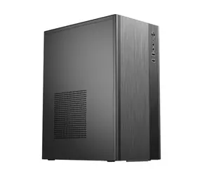 Eurocase MC EC-805B schwarz / PC-Gehäuse / mATX / Mini-ITX / 2x USB-A 3.0 / Gehärtetes Glas
