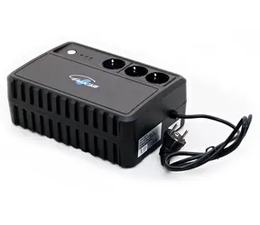 Eurocase EA200Pro+ / USV / 600 VA / 360 W / reine Sinuswelle / 3x Schuko-Steckdose