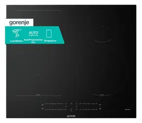 Gorenje GI6432BSC schwarz / Induktionskochfeld / 4 Kochzonen / AreaFlex / SliderTouch