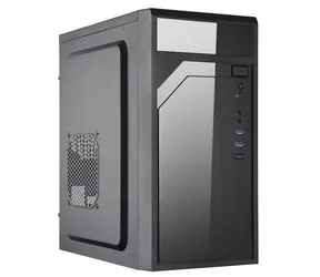 Eurocase ML M6-590B schwarz / Gehäuse / mATX, Mini-ITX / ohne Netzteil / 2x USB 3.0