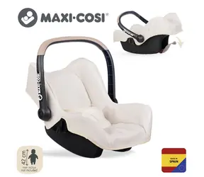 Smoby Maxi-Cosi Autositz für Puppen, beige / ab 3 Jahren