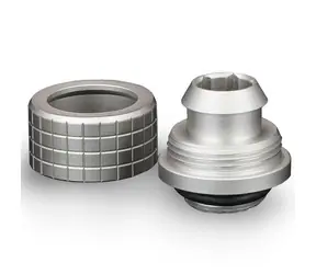 Thermal Grizzly DeltaMate ST13 Nickel / Anschlussstück / G1/4 / für Schlauch 10/13 mm / 6 Stück