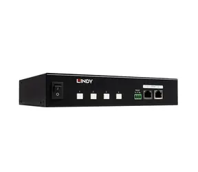Lindy iPower Switch 32622 schwarz / PDU / 4X IEC C13 / 1 HE / max. 10 A / 2500 W